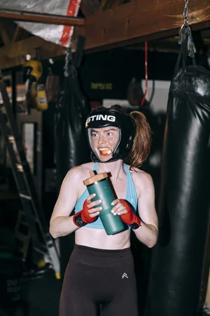Neal from the Nomad women's sparring program